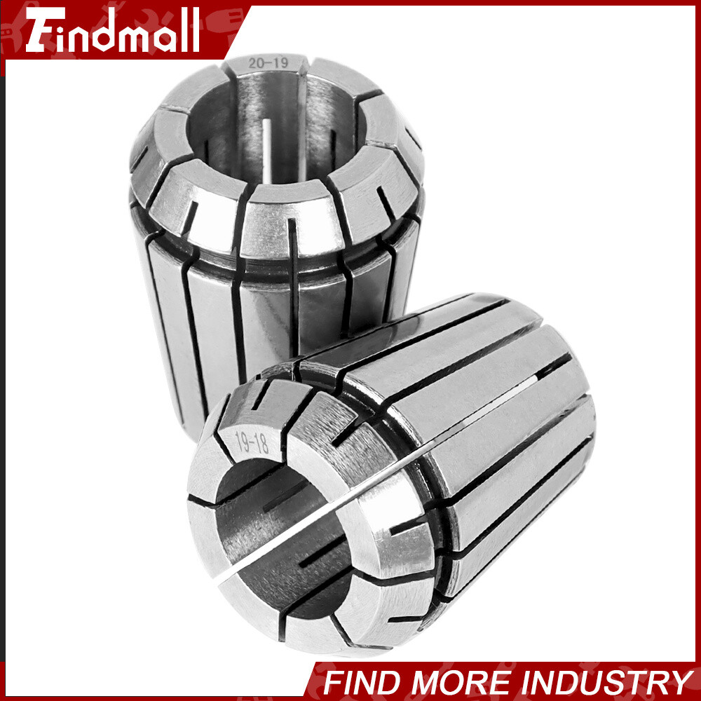 ER32 Metric Precision Spring Collet Set 2-20mm 19pcs for CNC Engraving Milling