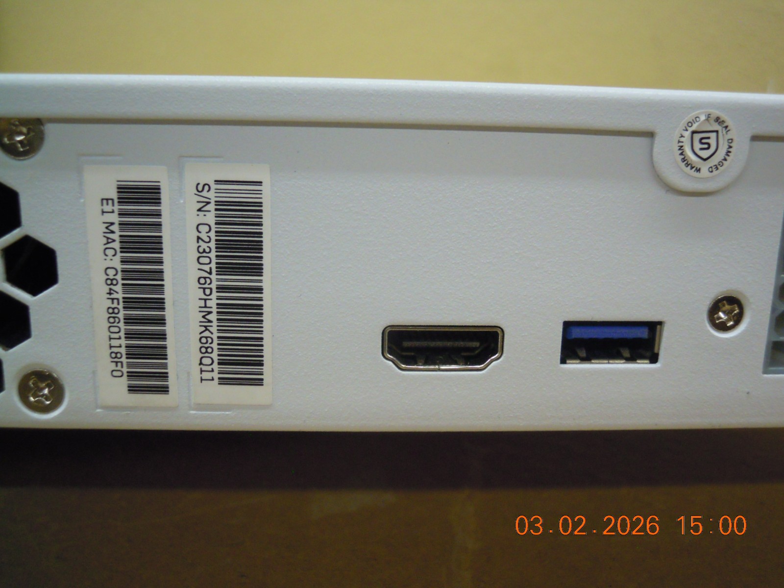 Sophos XG 210 rev. 3 Firewall Security Appliance 6 x GE + 2 x SFP Ports * Reset