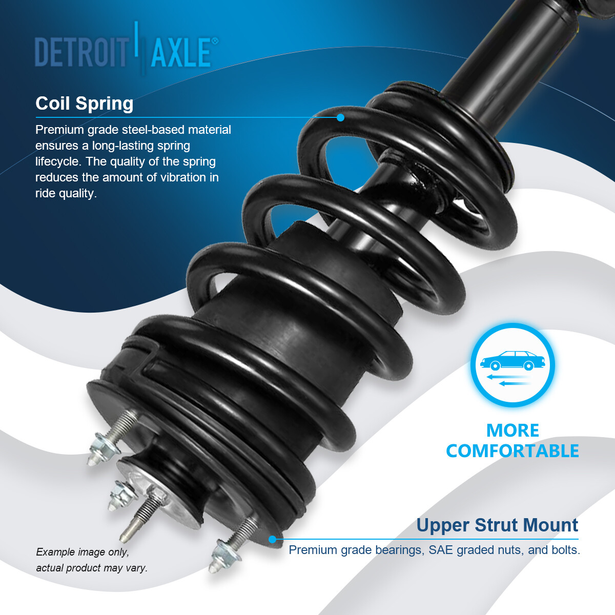 4WD Front Struts + Rear Shock + Sway Bars for Chevy GMC Silverado Sierra 1500