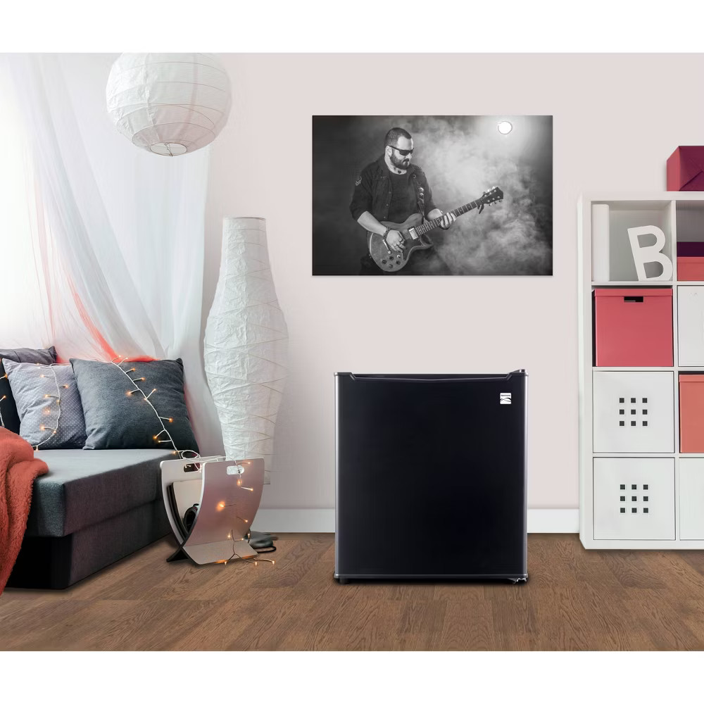 Kenmore Refrigerator Fridge Compact Dorm Energy Star Reversible Black 1.7 cu-ft