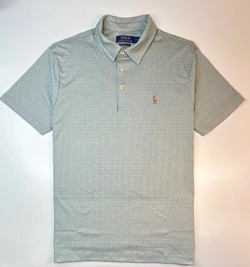 Polo Ralph Lauren Custom Slim Fit Pima Cotton Short Sleeve Shirt