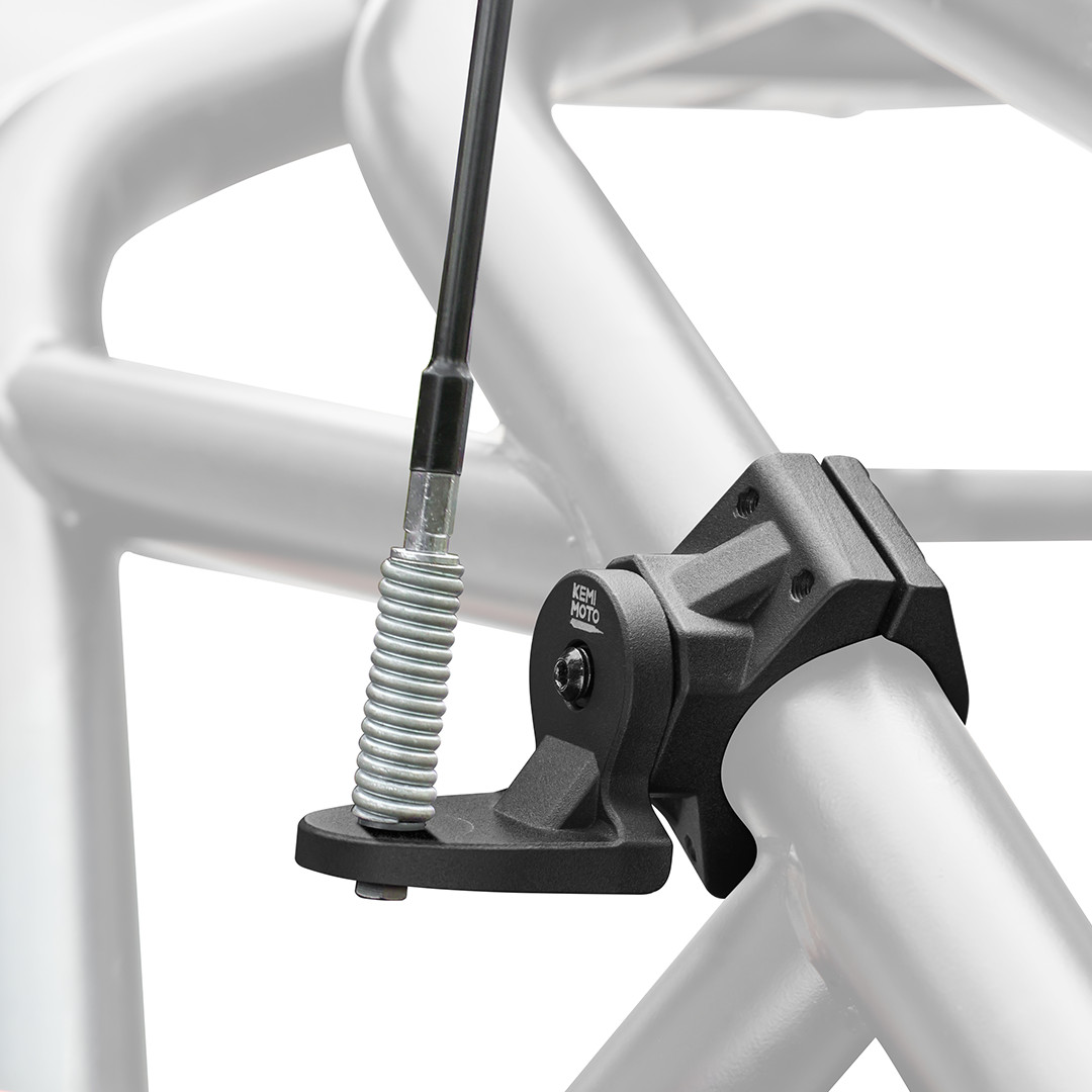 KEMIMOTO UTV Flag Mount Bracket Holder Fits 1.75" to 2" Rollbar Cage for X3 RZR