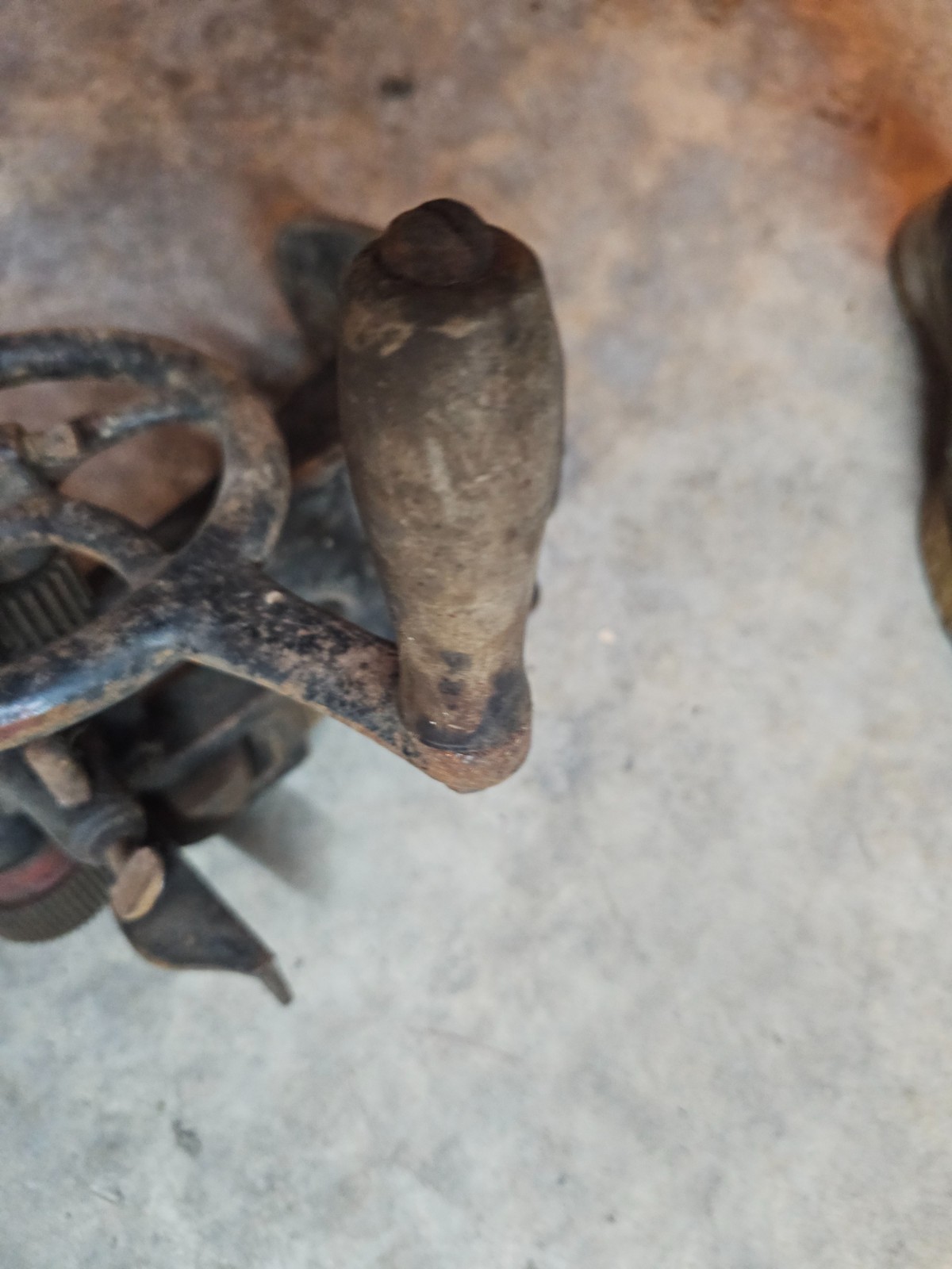 Vintage American Hand Crank Leather Splitting Skiver Tool Antique St. Louis USA