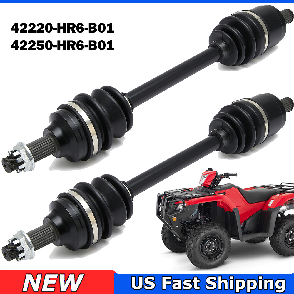 2X CV Axles for 2020-2021 Honda Foreman Rubicon 500 Rancher 420 Left Rear Right