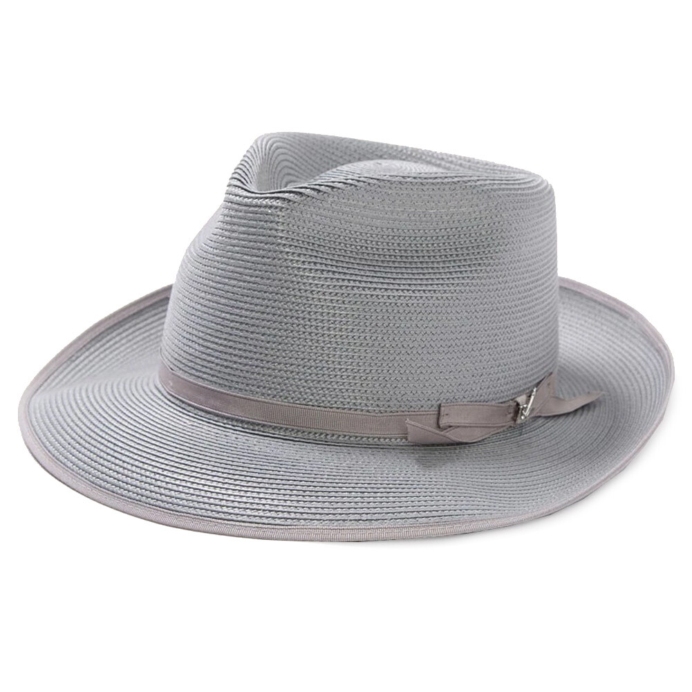 STETSON Unisex Adults Stratoliner Milan Straw Fedora Hat - All Colors & Sizes