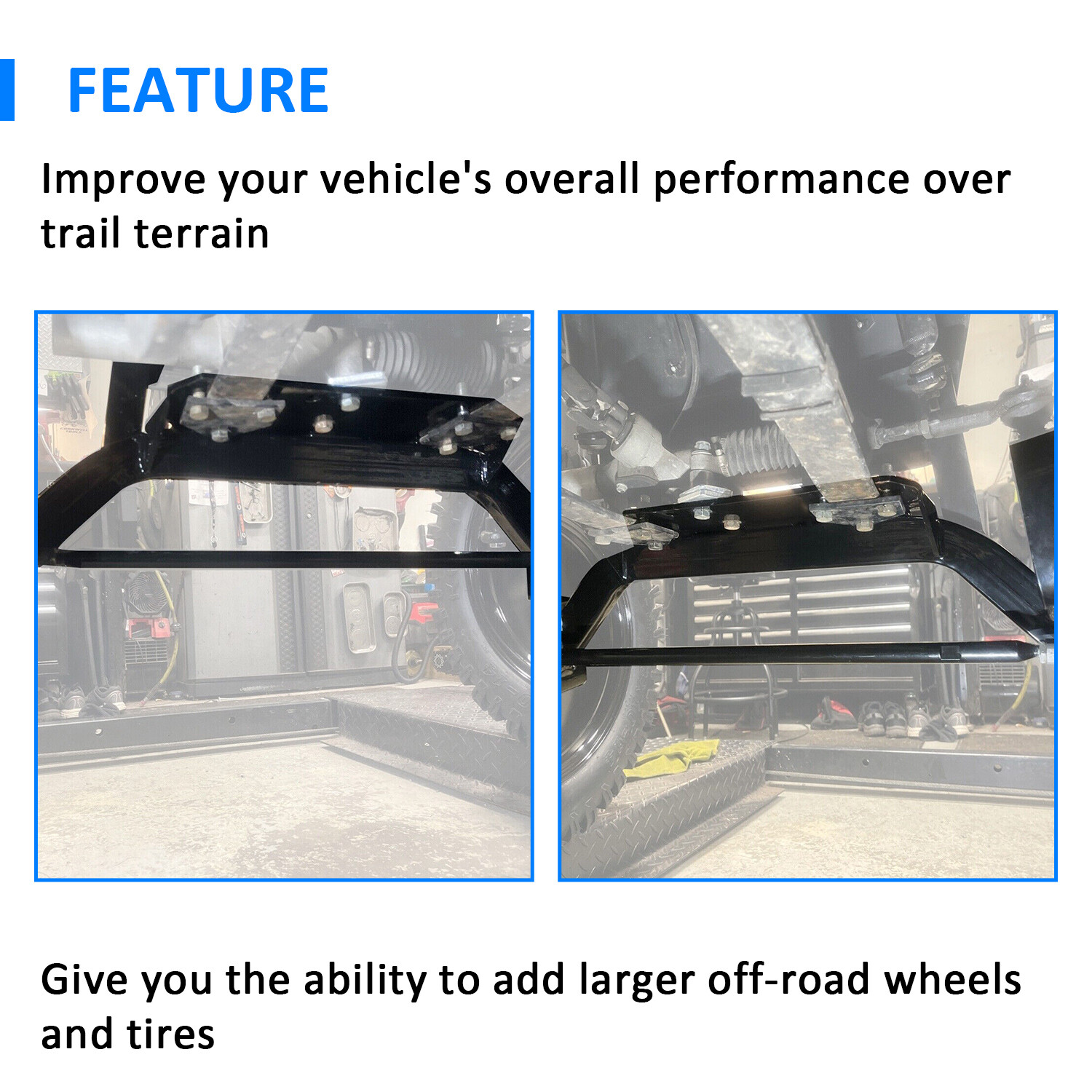 6" Drop Axle Lift Kit for EZGO Golf Cart 2001.5 - 2020 Electric TXT Model