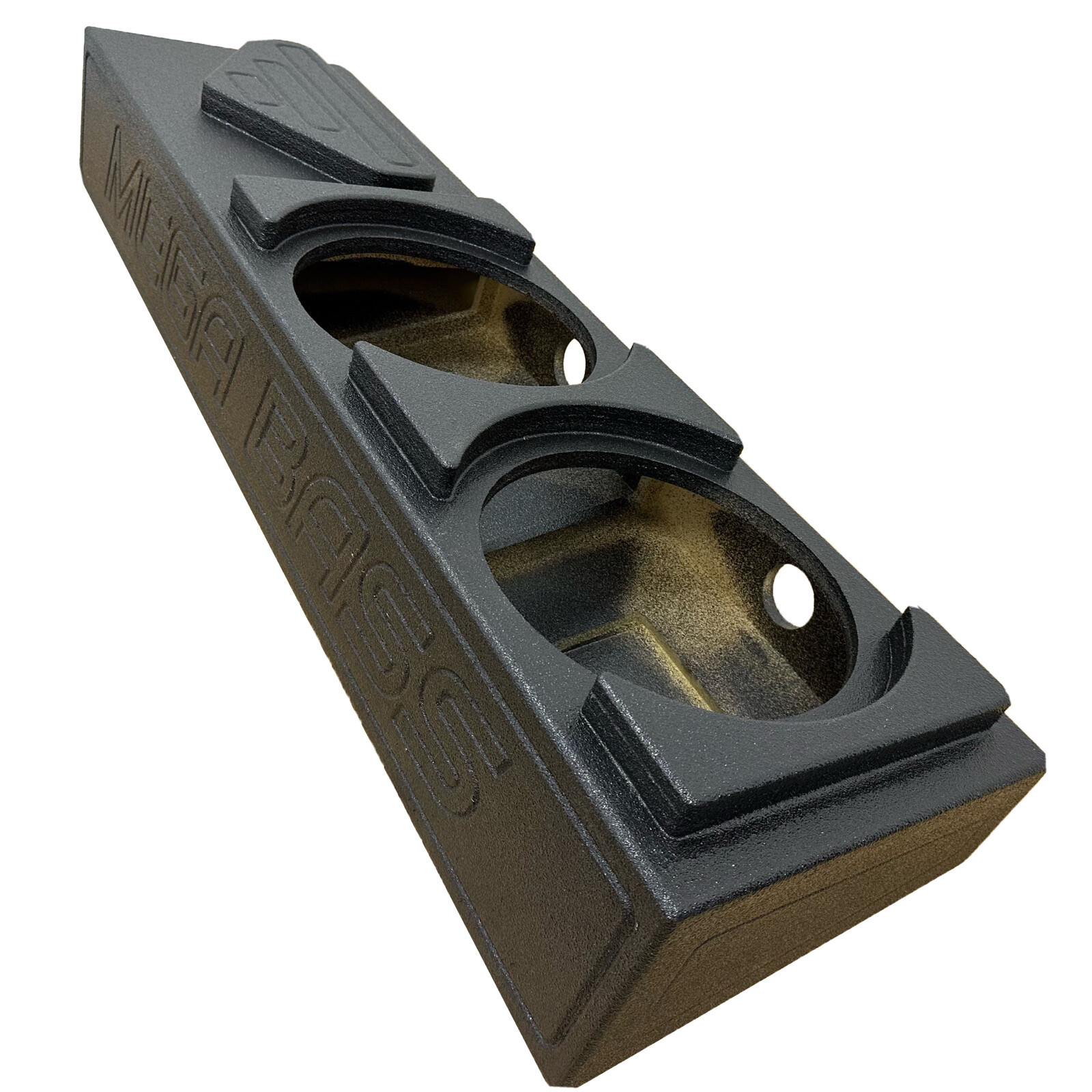 Mega Bass Subwoofer Box Ford F150 09-23 F250 17-23 Crew Cab 2x12 Ported Upfire