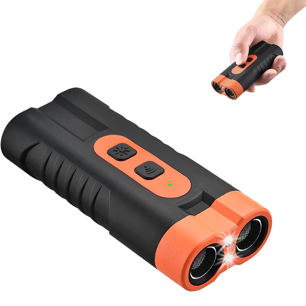 2026 Portable Ultrasonic Dog Repeller Stop Barking Anti Bark Device Rechargeable