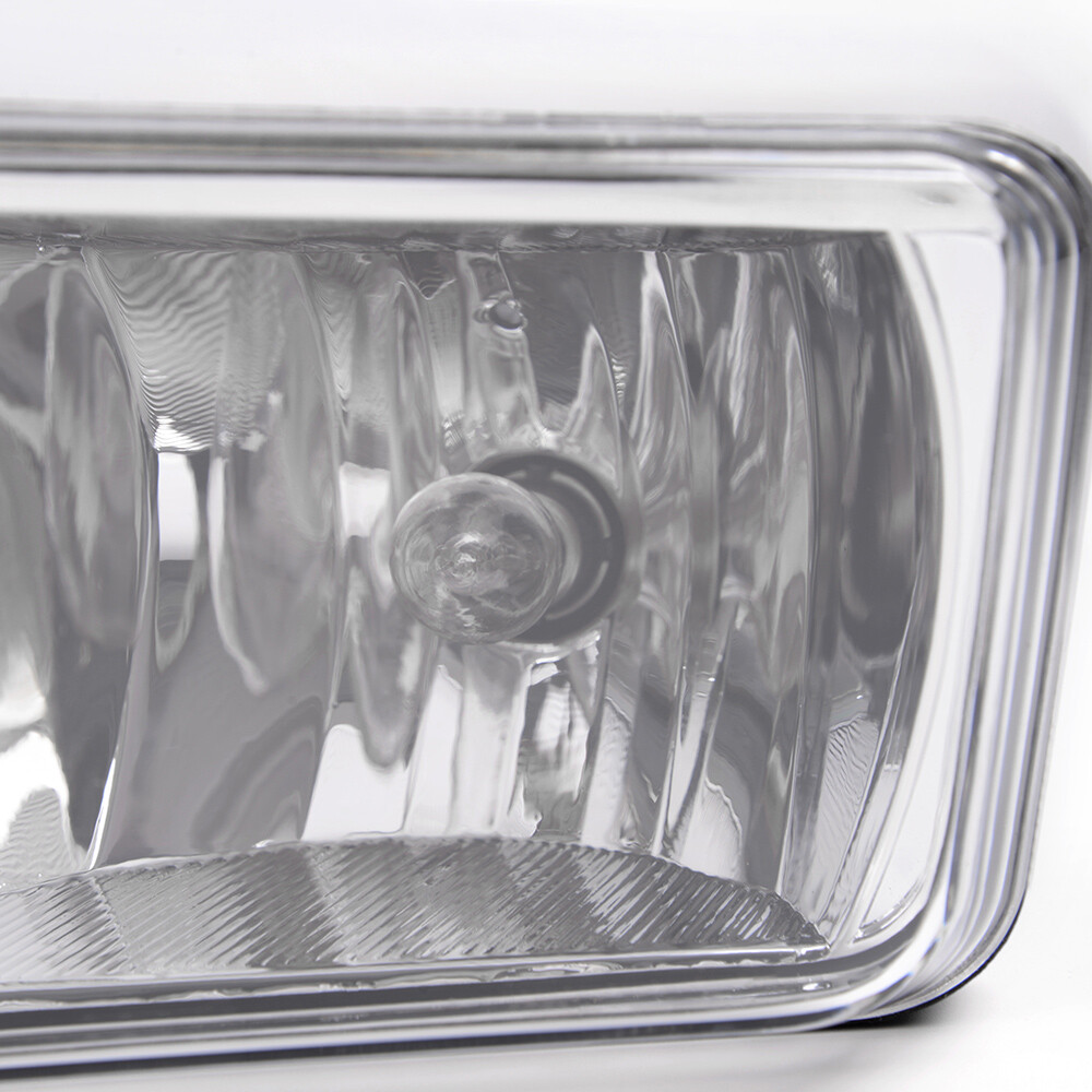 FIT FOR 07-15 CHEVY SILVERADO 1500 2500 3500 Front Bumper Fog Lights Lamps Pair