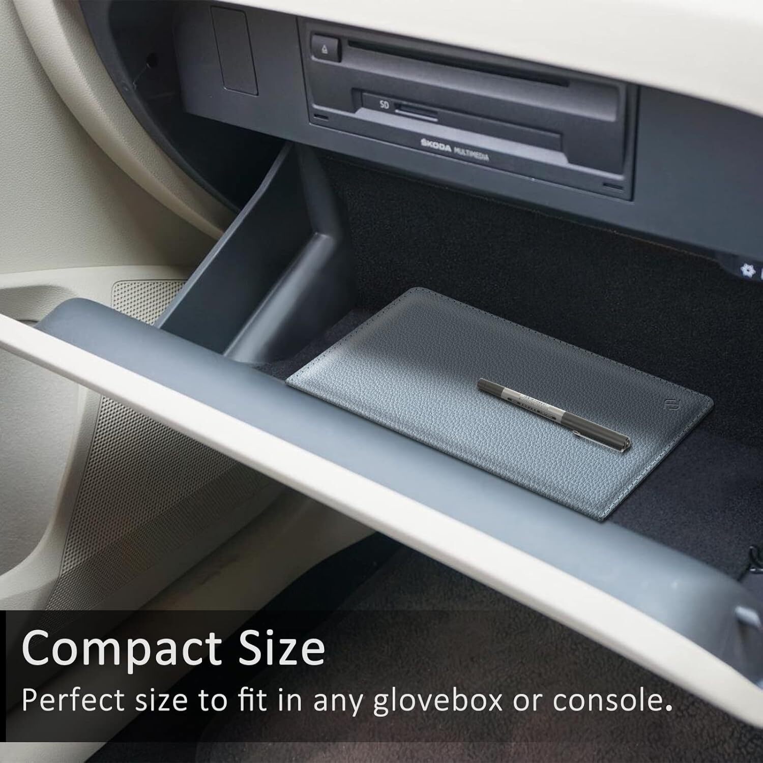 Premium Car Registration and Insurance Card Holder Vehicle Card Organizer Wallet