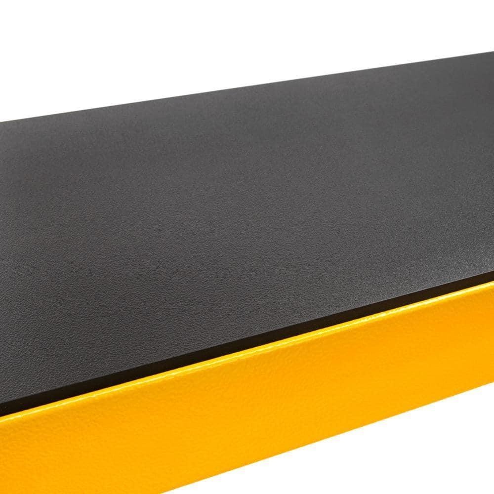 DEWALT Industrial Storage Rack, 18 in D, 49 5/8 in W, 3 Shelves, Yellow/Black