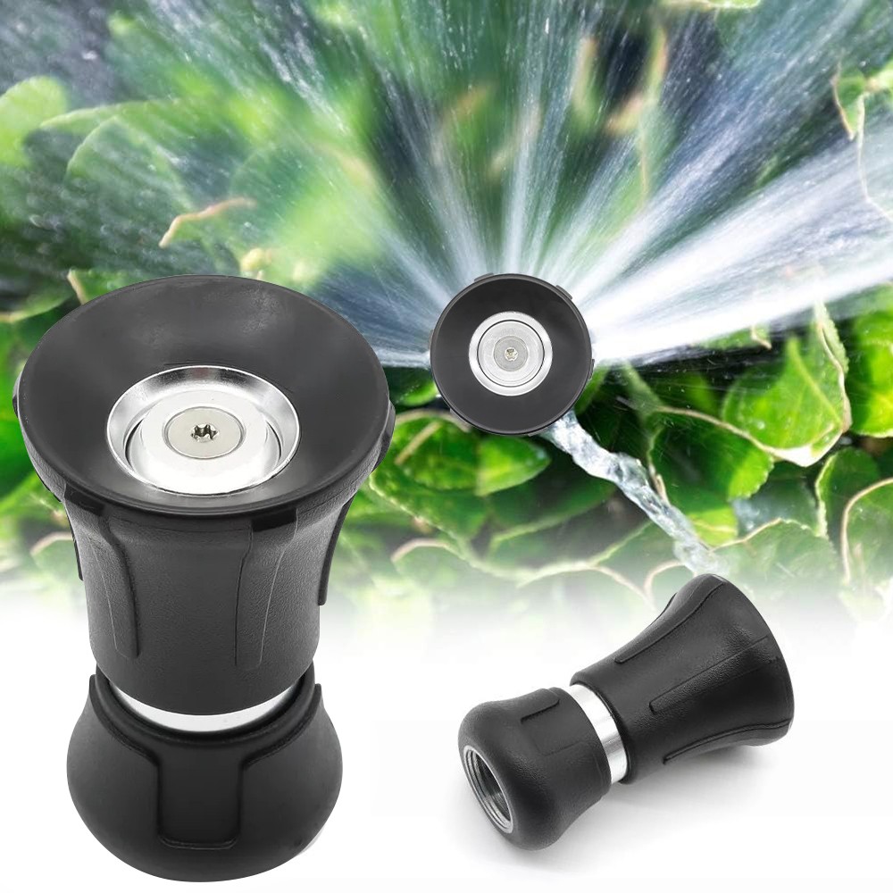 Fireman Style Garden Water Hose Nozzle Heavy Duty Spray Adjustable Nozzle US