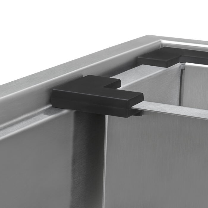 Ruvati 33 x 22 inch Workstation Topmount 16 Gauge Kitchen Sink - RVH8035
