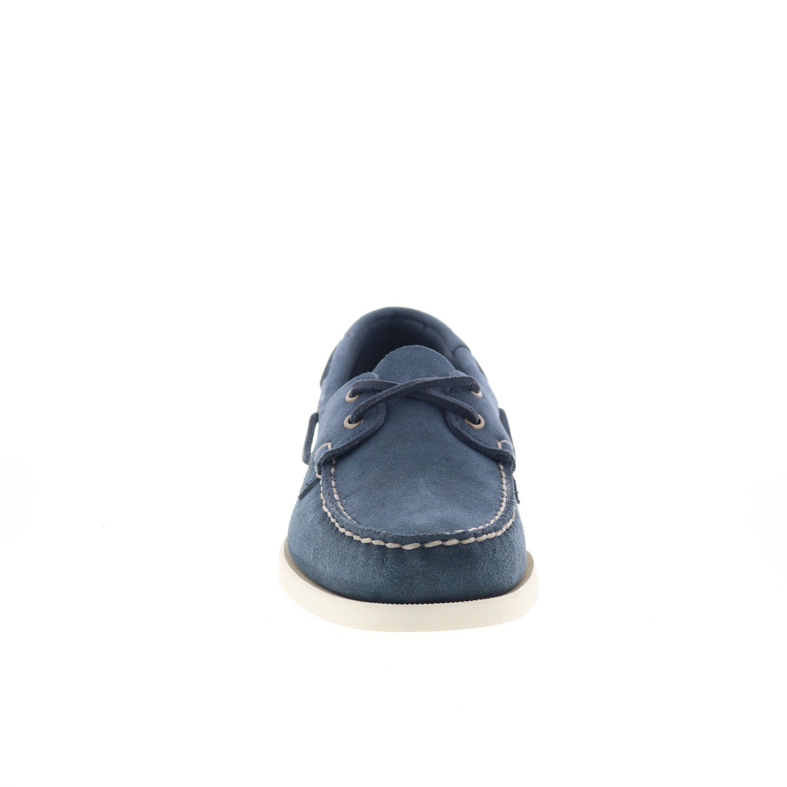 Sebago Portland Roughout Mens Blue Suede Loafers & Slip Ons Boat Shoes