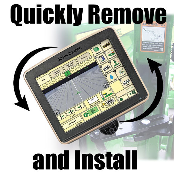 Quickly Change Bracket Kit for John Deere 2600 or 2630 Display GPS Monitor [Q1]