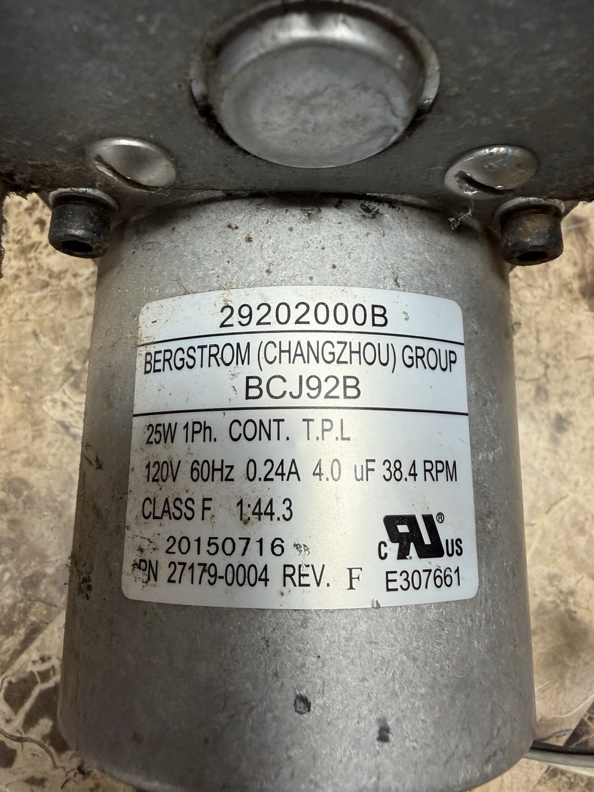 Motor For BUNN Ultra Frozen Drink Machine