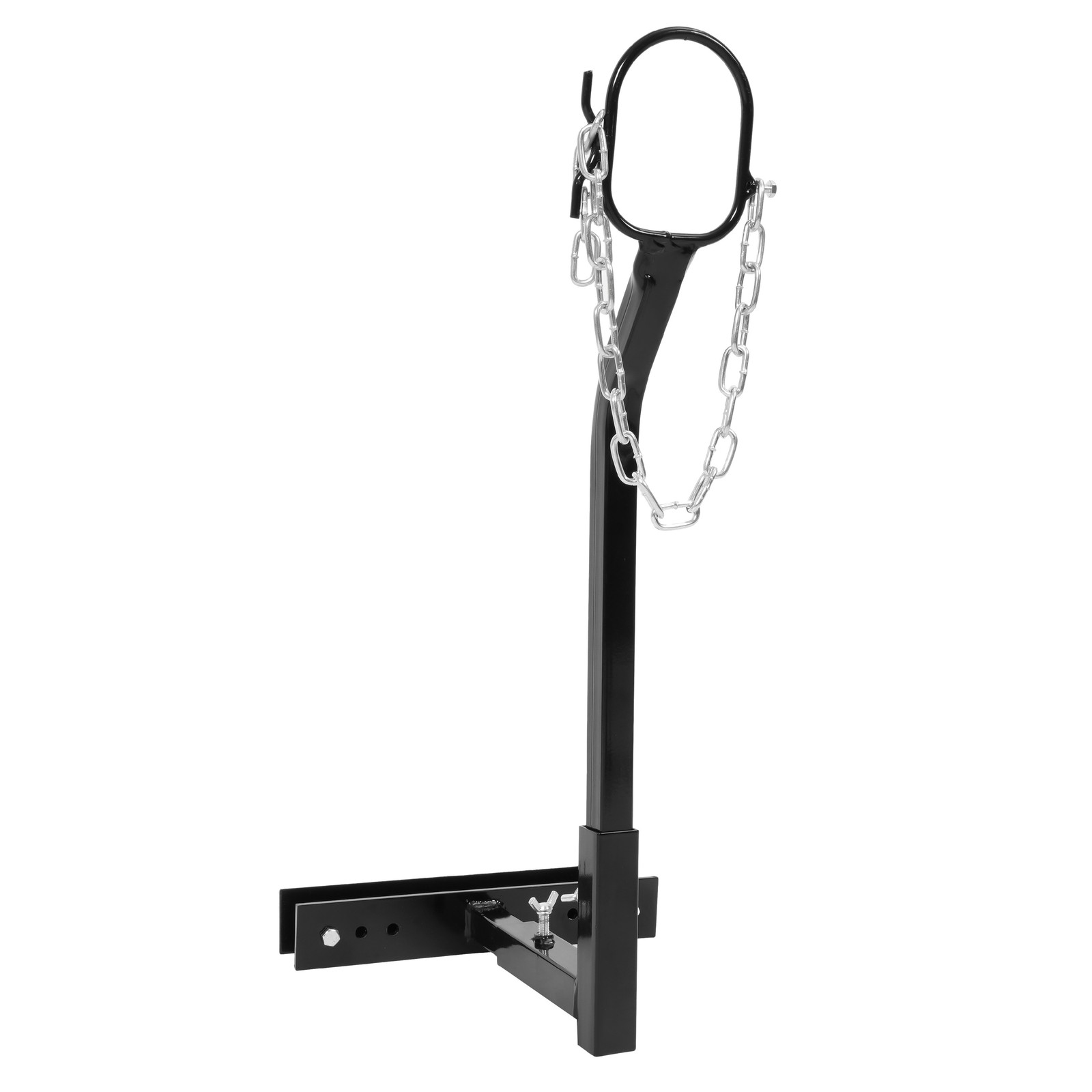 Steel Adjustable Livestock Trimming Stand For Goat Sheep W/Nose Loop Headpiece