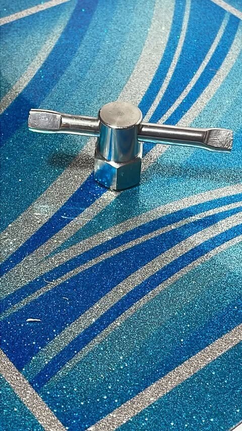 Wilton Style Bench Vise Lock Down Handle Nut Swivel Handle 7/16-14 Stainless