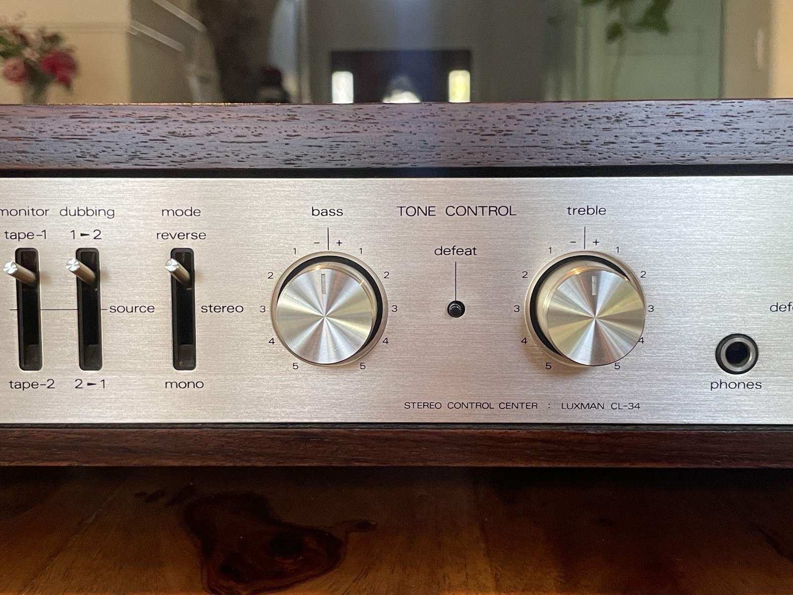 Luxman CL34 12AX7 12AU7 Tube Stereo Control Center Preamplifier Duo-B - SERVICED