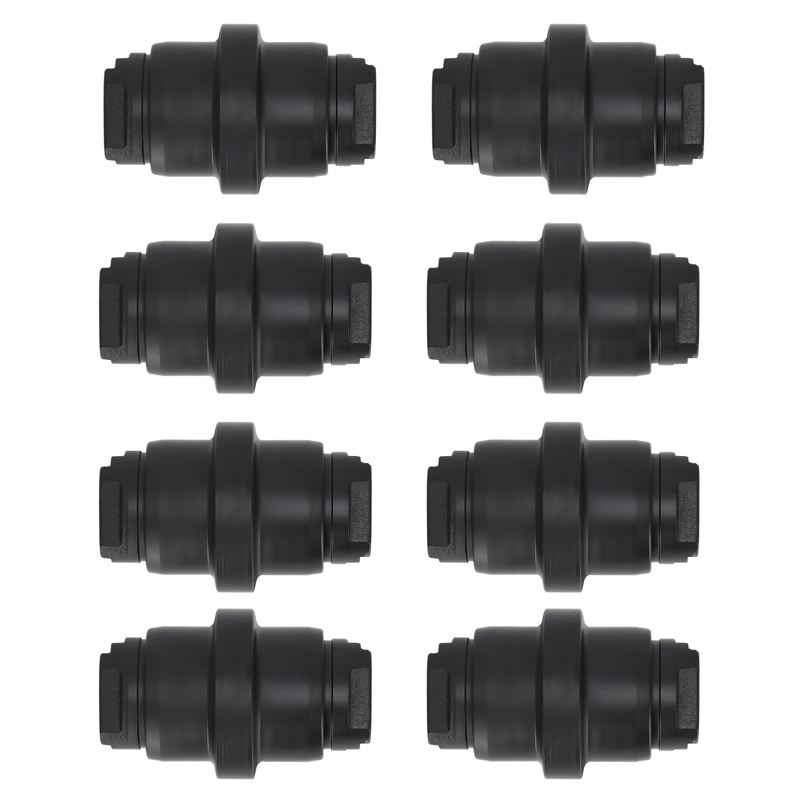 8x Black Track Bottom Roller For John Deere 27C 27ZTS 35C 35G 35D 27 ZTS 9237937