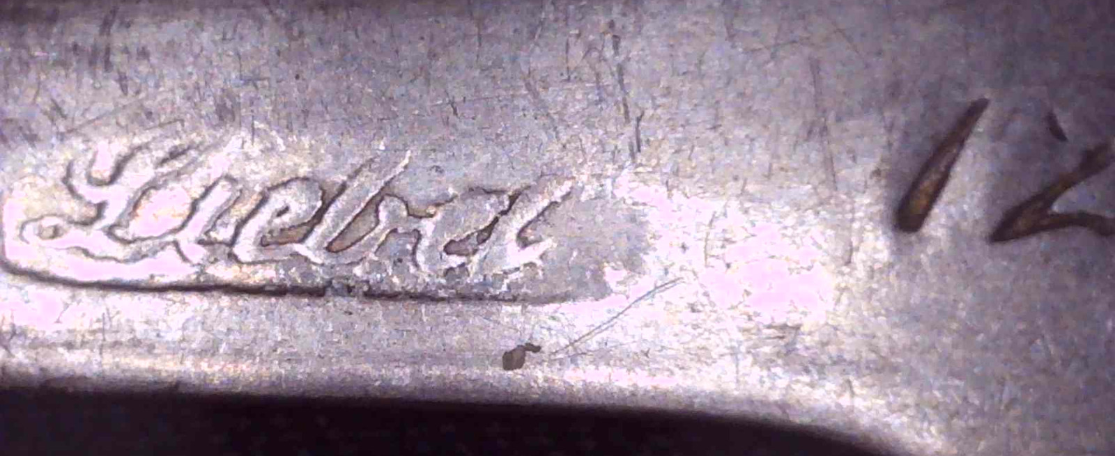 6 Antique Continental Silver Spoons – 12 Loth Marks (5) + 1 Variant – Liebel