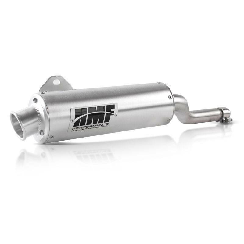 HMF Performance Slip On Exhaust Pipe Muffler Brushed Honda Recon 250 1997 - 2001