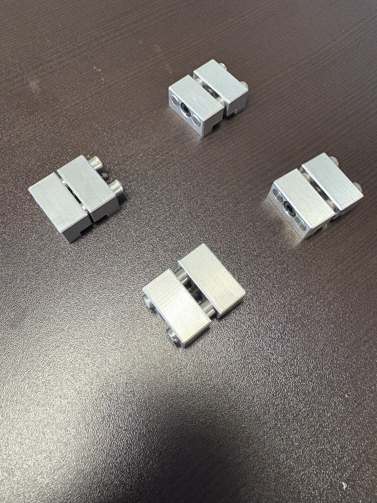 Set Of 4 Aluminum Machine Shop Vise Stops