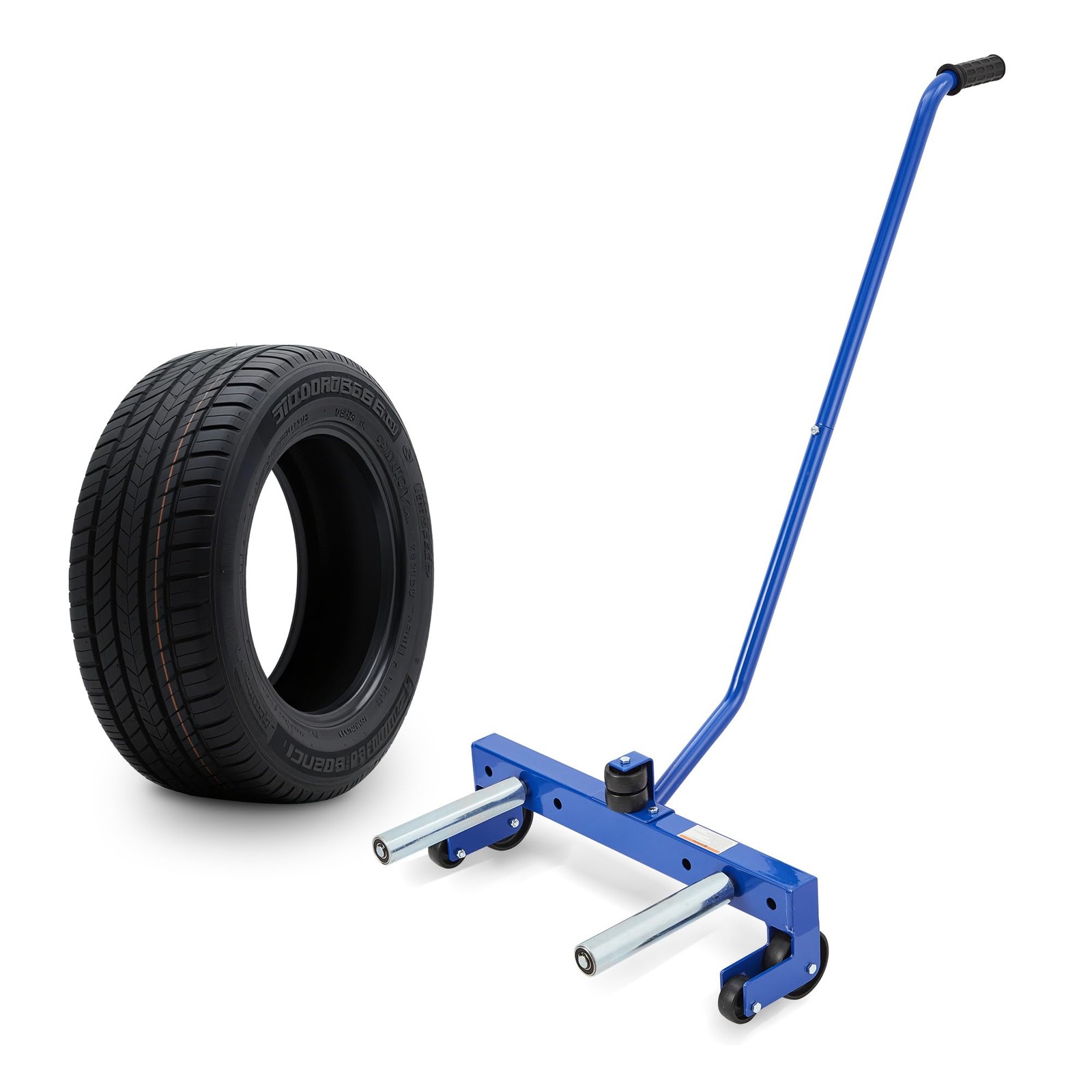 Tire Moving Cart Tool Adjustable 500 lbs Heavy Duty Truck Tire Dolly Tire Lift