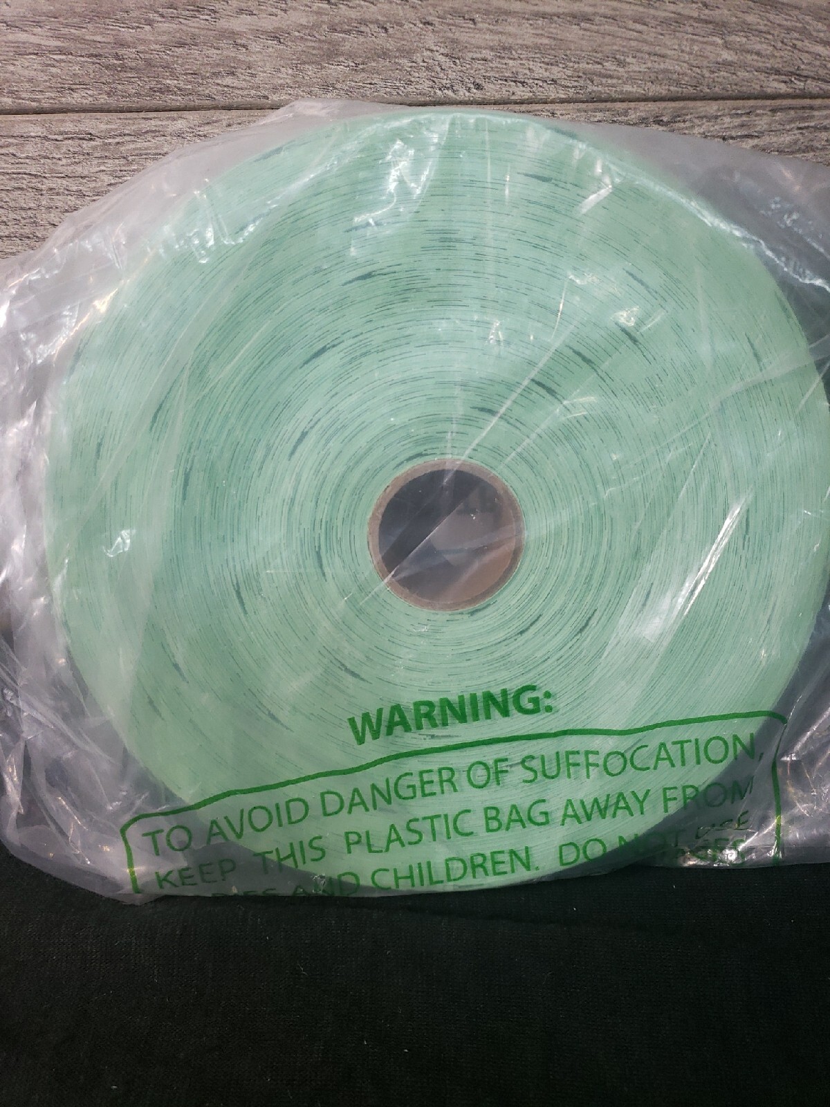 Admit One Roll of 2000 Tickets Raffle Fair Carnival Movie Green Tickets