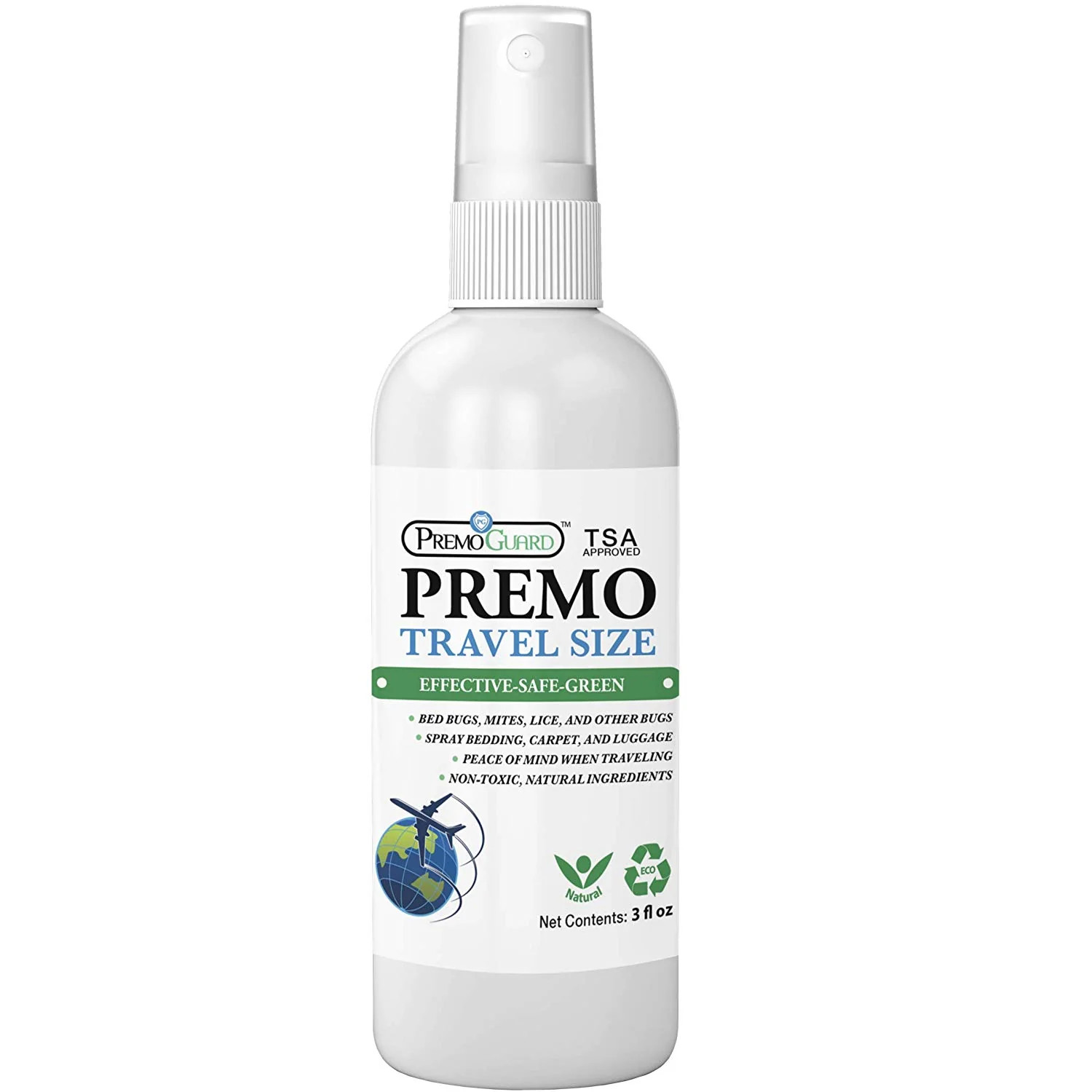 Bed Bug & Mite Killer - All Natural Non-Toxic - By Premo Guard