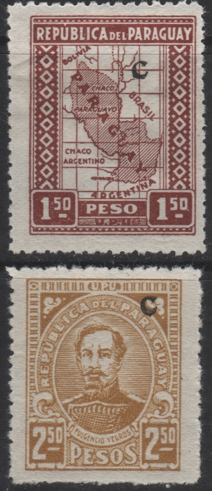 Paraguay Scott L23-L28 Interior Offices F/VF Mint/Used Selection 1927-1939