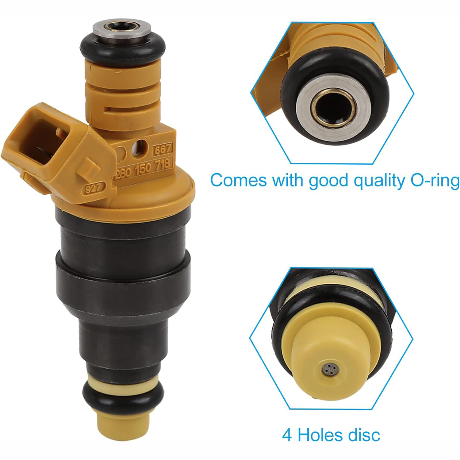 8pcs Flow Matched Bosch Fuel Injectors 0280150943 for Ford 4.6 5.0 5.4 5.8L