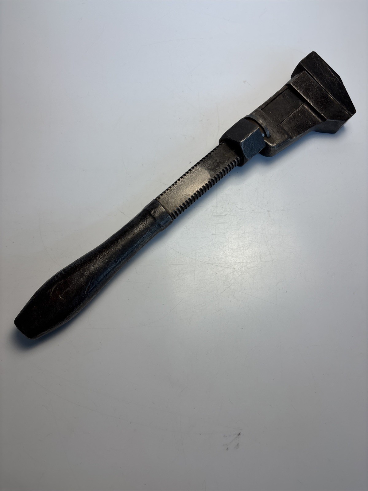Antique Bemis & Call Co NYC Railroad Springfield Mass 18” Adjustable Wrench