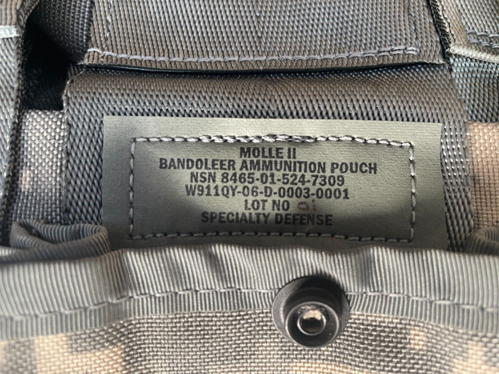 -LOT of 10- Military 6 Magazine Bandoleer MOLLE II Mag Ammunition Pouch w/ Strap