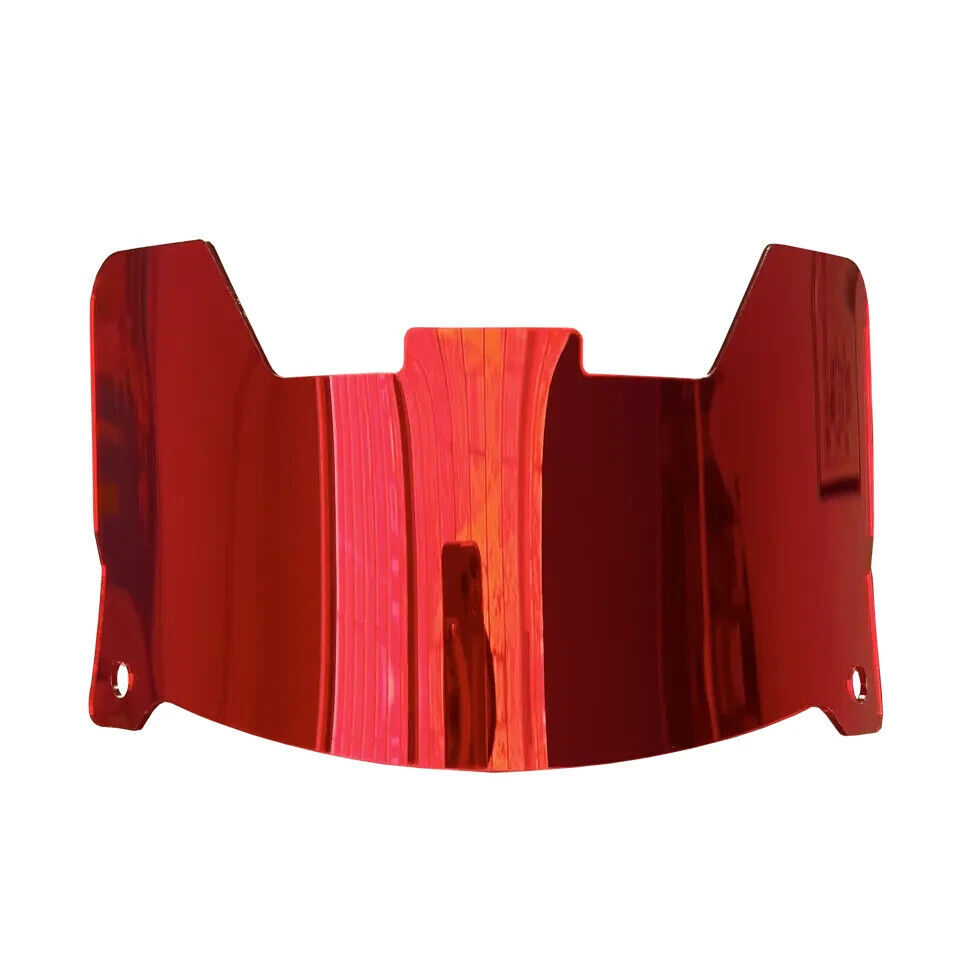 MIRRORED Full Size Football Helmet Visors Comes With Set of Clips DISPLAY ONLY
