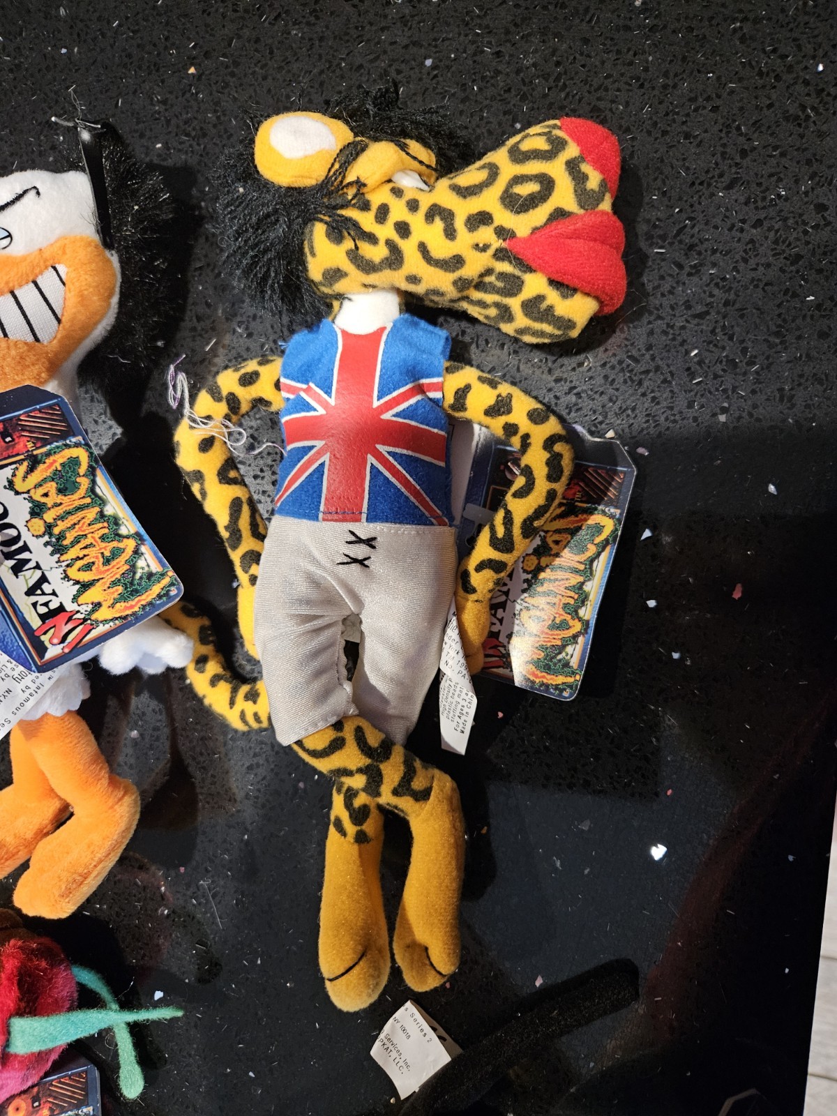 Lot Of 13 Assorted Vintage 1998 Infamous Meanies Meanies Beanbag Plush NWT