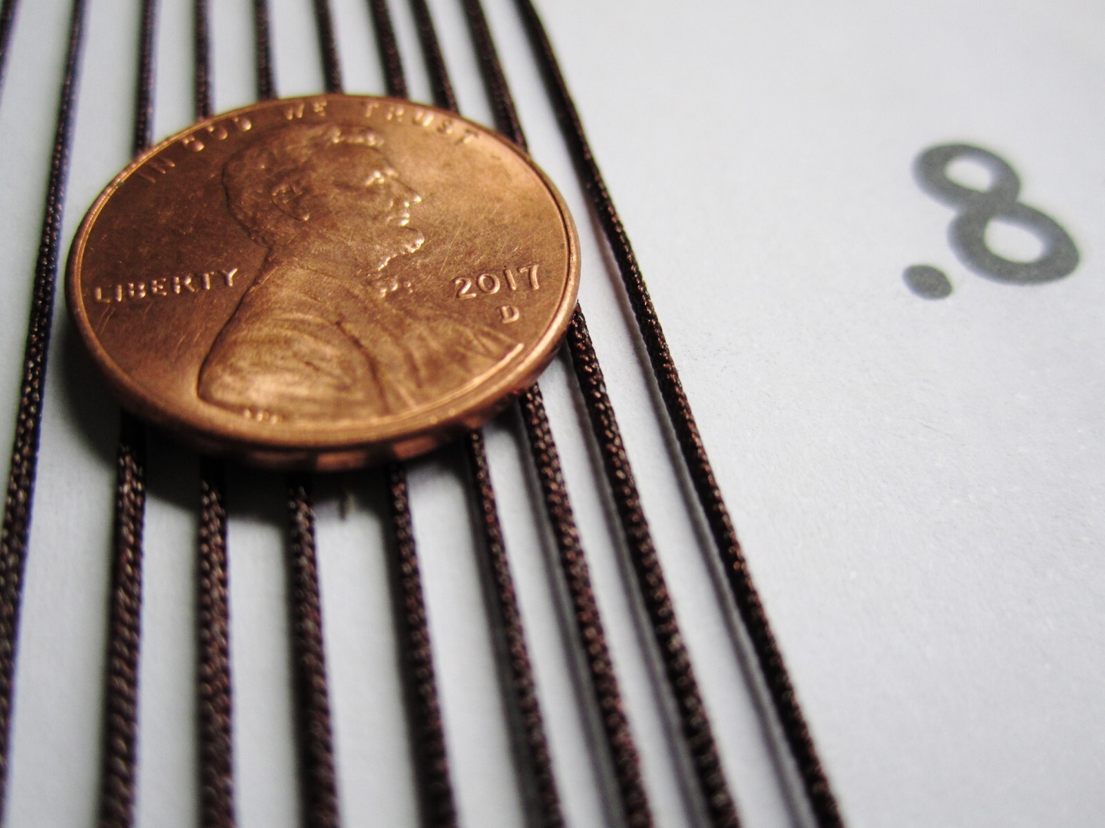 12 Ft Radio Dial Cord BRAIDED String .8mm (144") Vintage Tube Radio Tuner BROWN