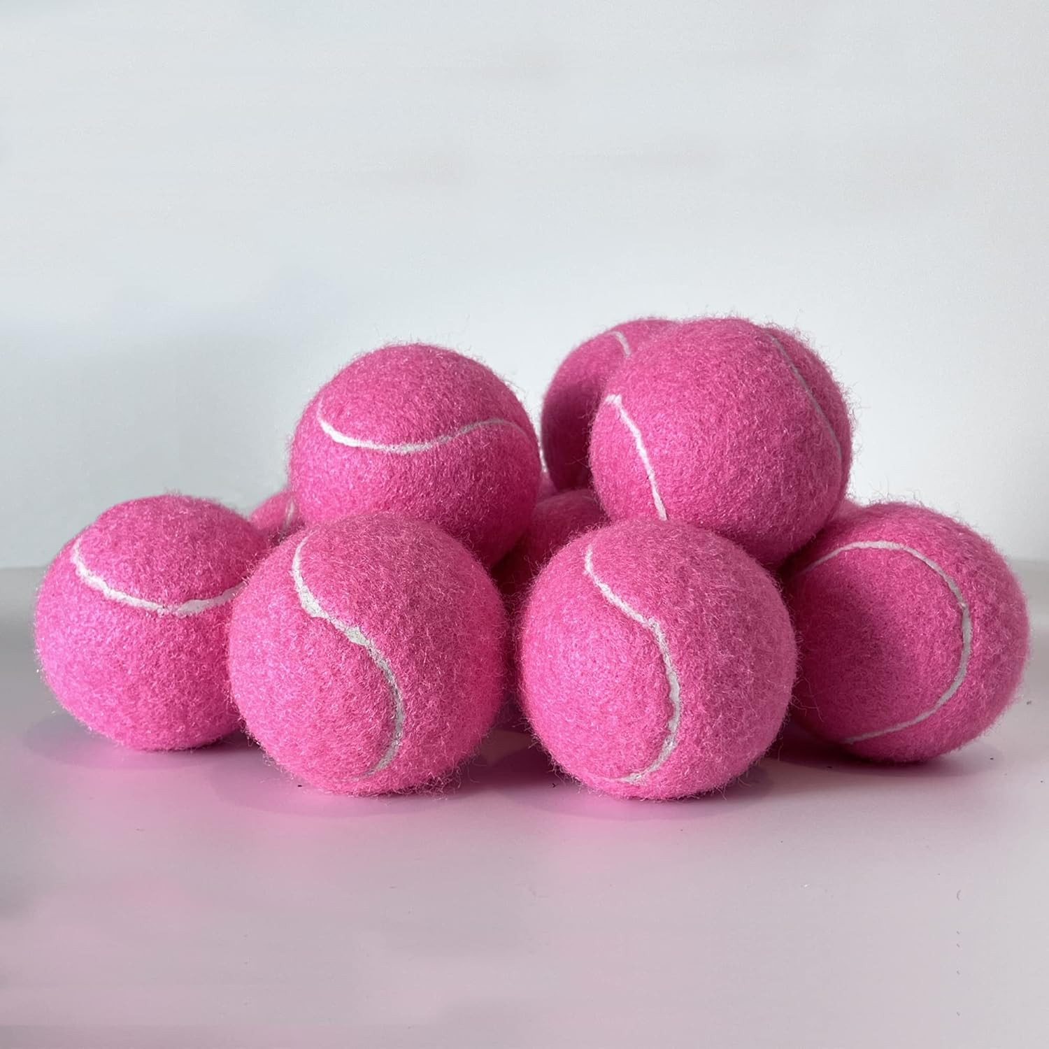 3 Pack Tennis Balls - Long Lasting Practice Balls for Tennis Beginners, Tennis T