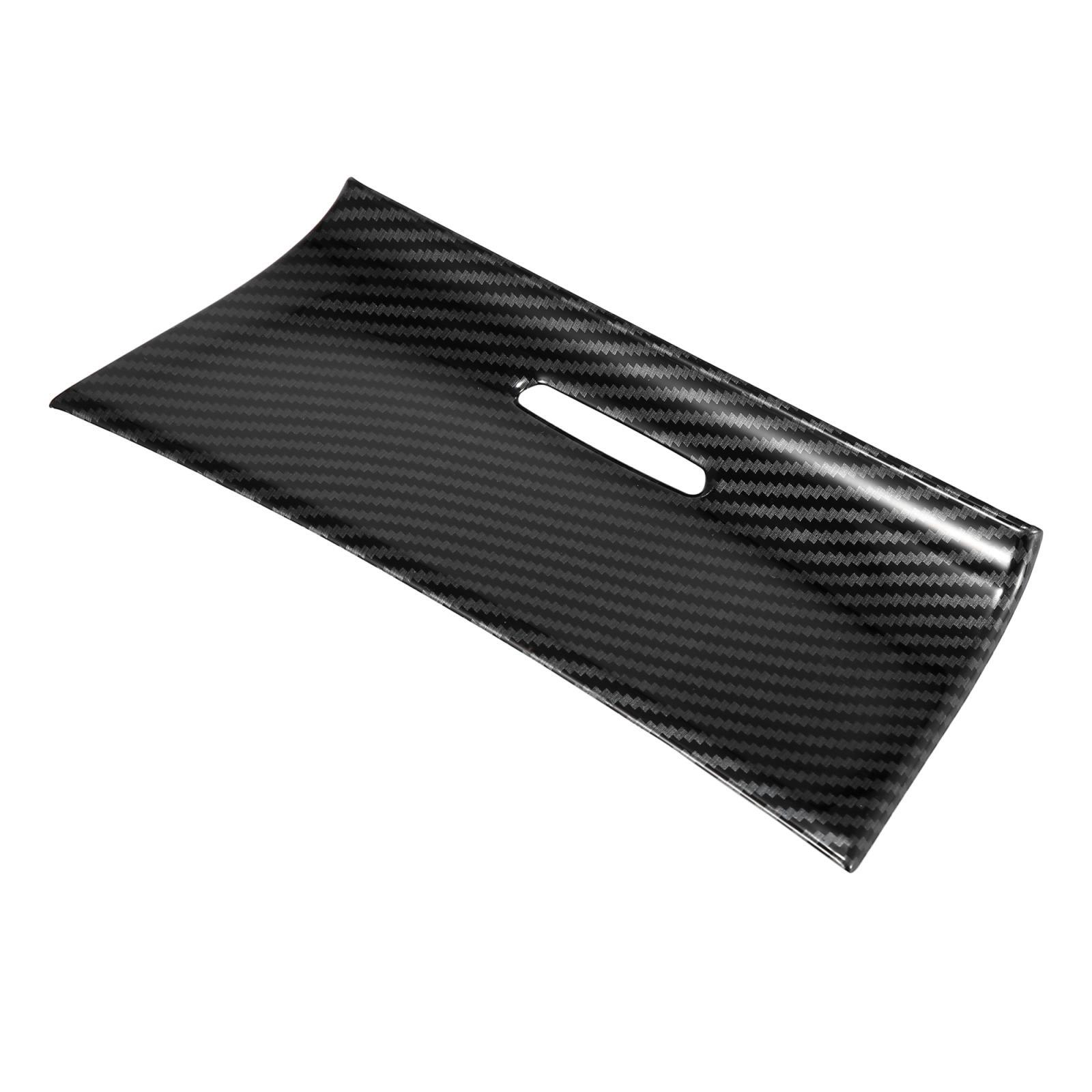 Center Gear Shift Panel Cover Carbon Fiber Pattern for Jeep Grand Cherokee 16-21