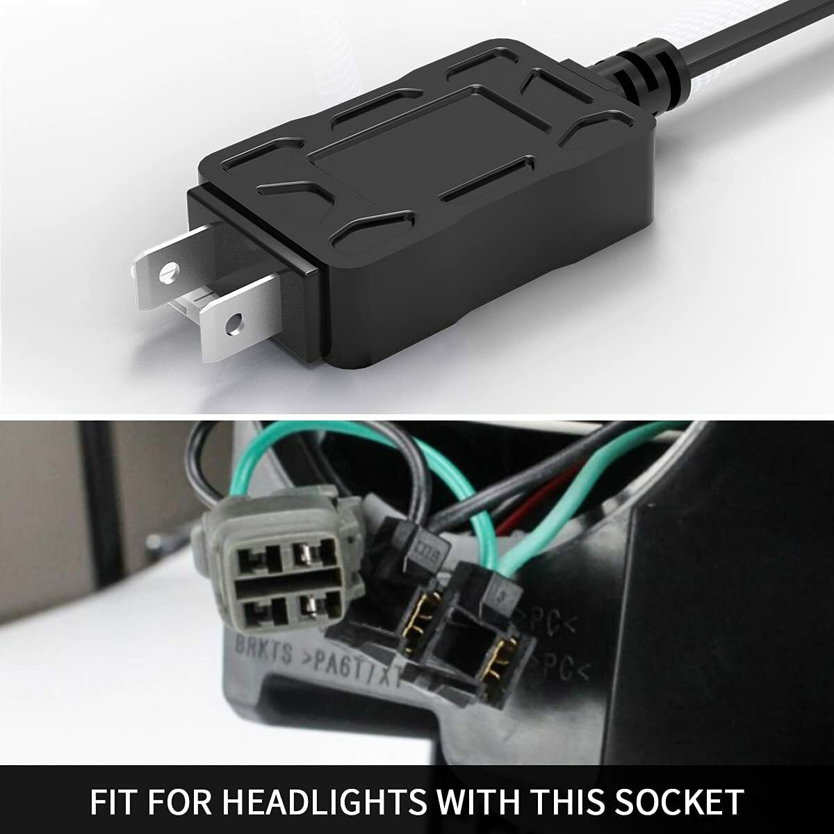 VLAND 2* D2H LED Headlight Bulbs 50W 6000K For Projector Lens 2PCS