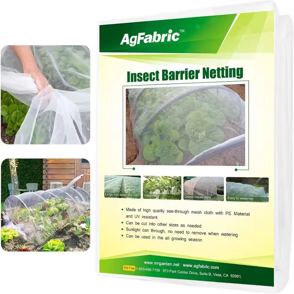 NEW AGFabric 8 Ft. X 12 Ft. Outdoor Insect Barrier Netting Rodent Pest Control