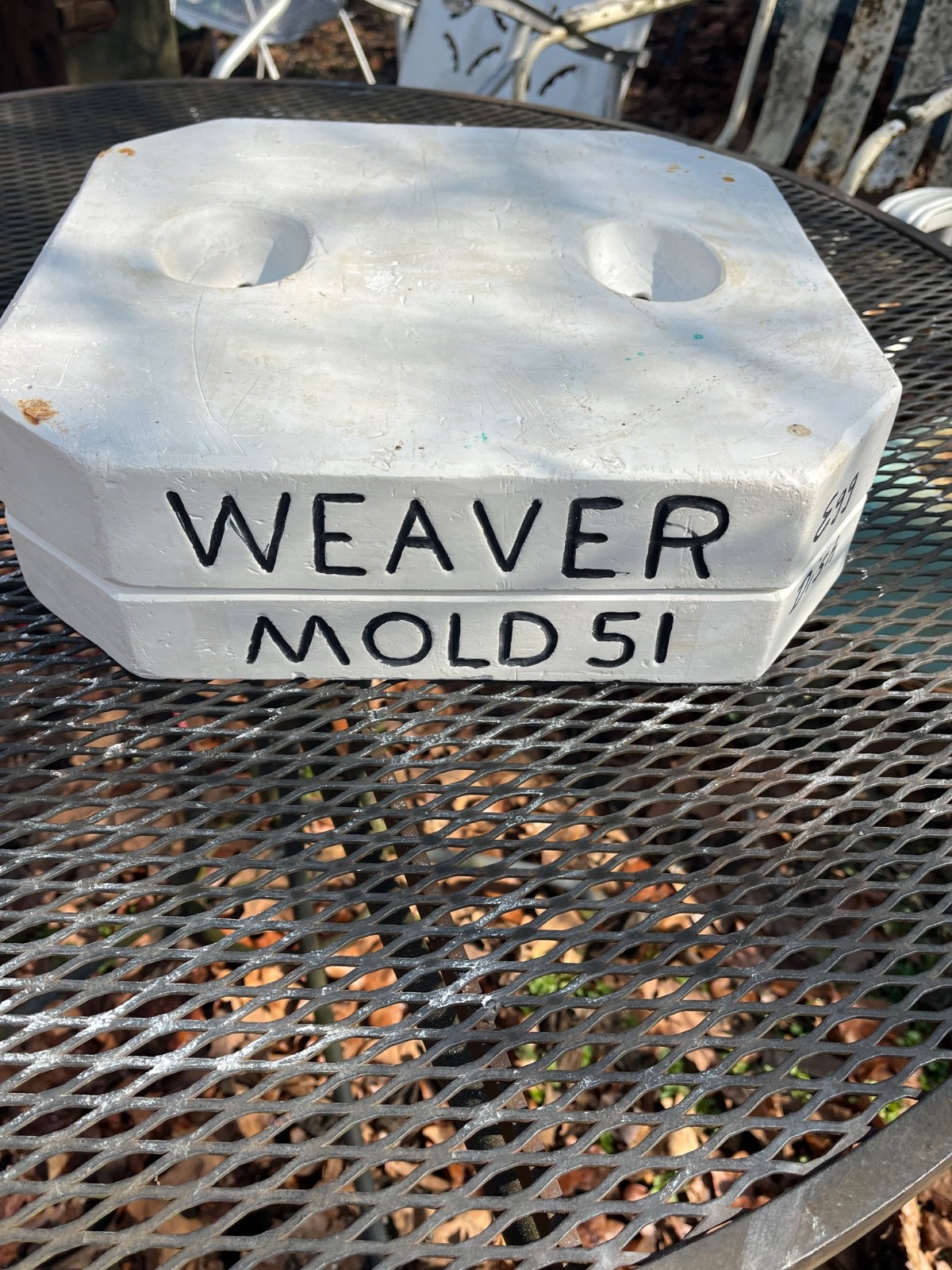 Vintage Weaver Decorative Fancy Egg Platter Plate Tray Slip Casting Mold 51