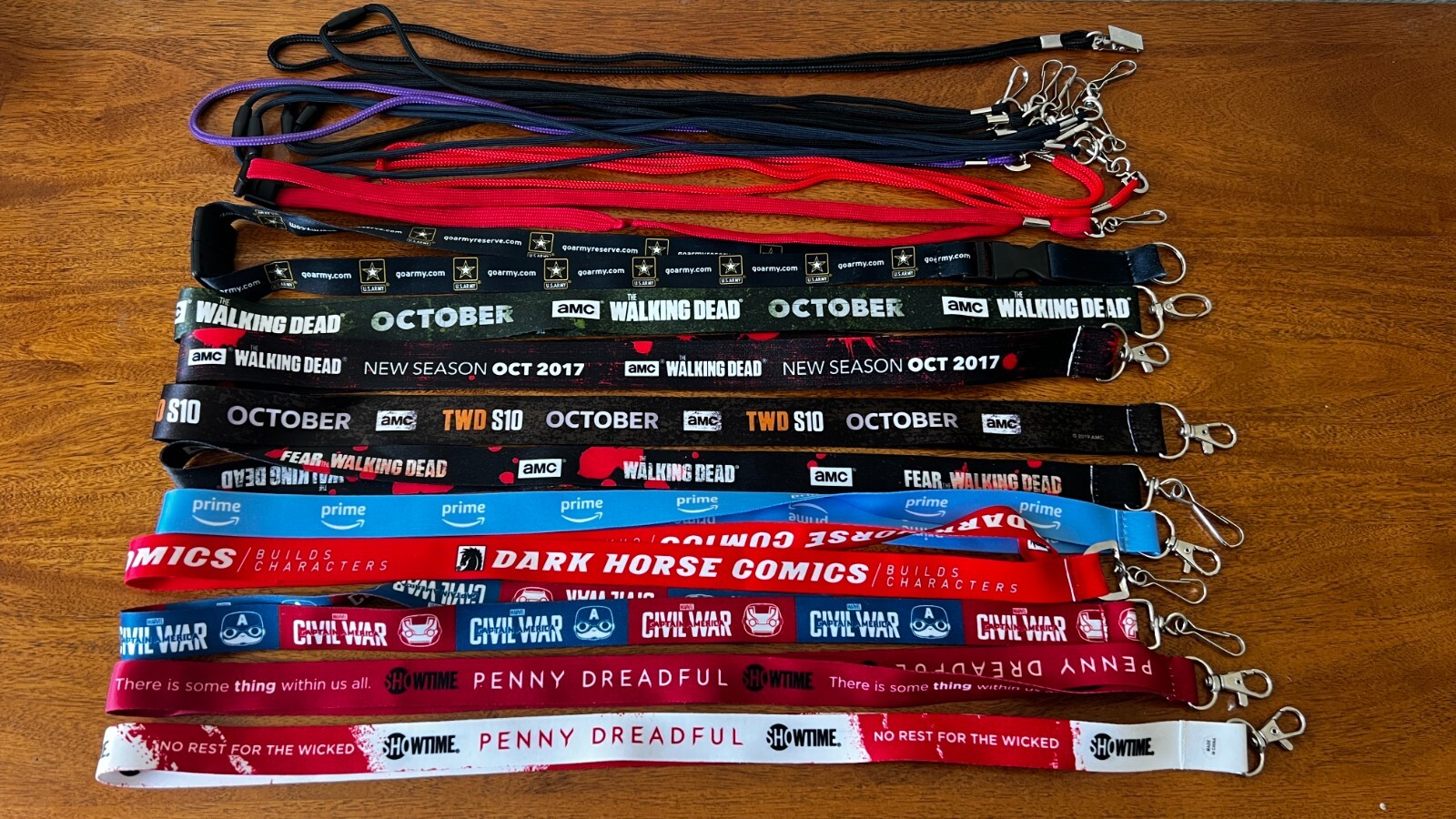 SDCC Comic Con LANYARDS - Pick Your Style/Show