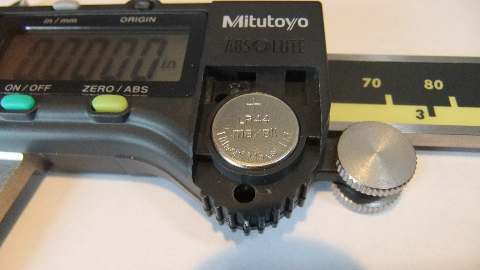 #2 Genuine Mitutoyo Caliper Replacement Battery Cover Lid 05SAA405