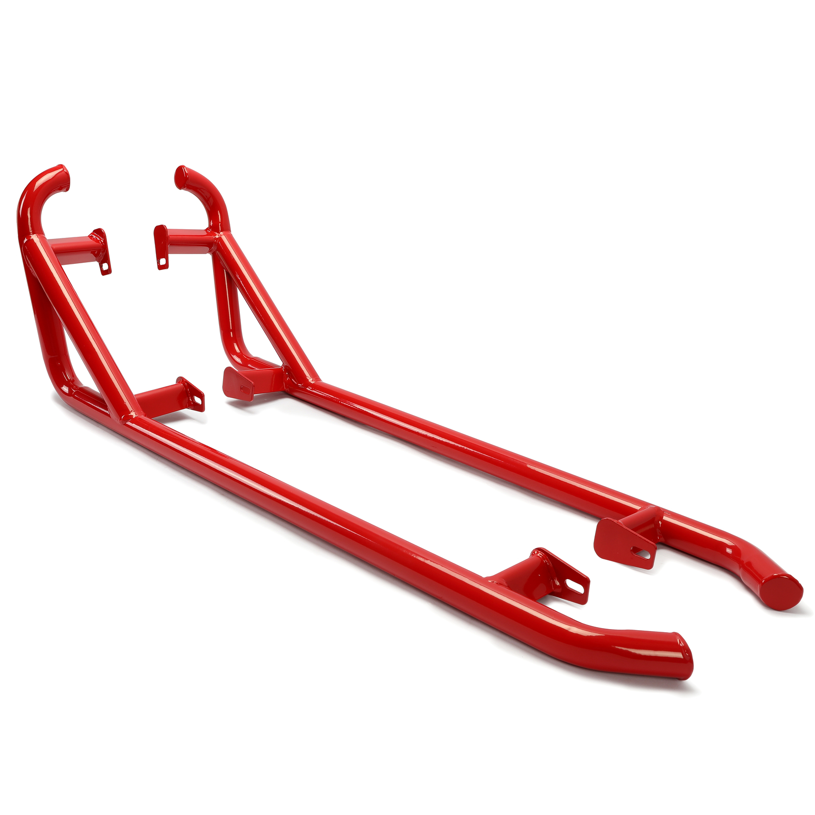 Side Steps Nerf Bars Rock Slider For 14-22 Polaris RZR XP 900 1000 Trail 2Dr RED