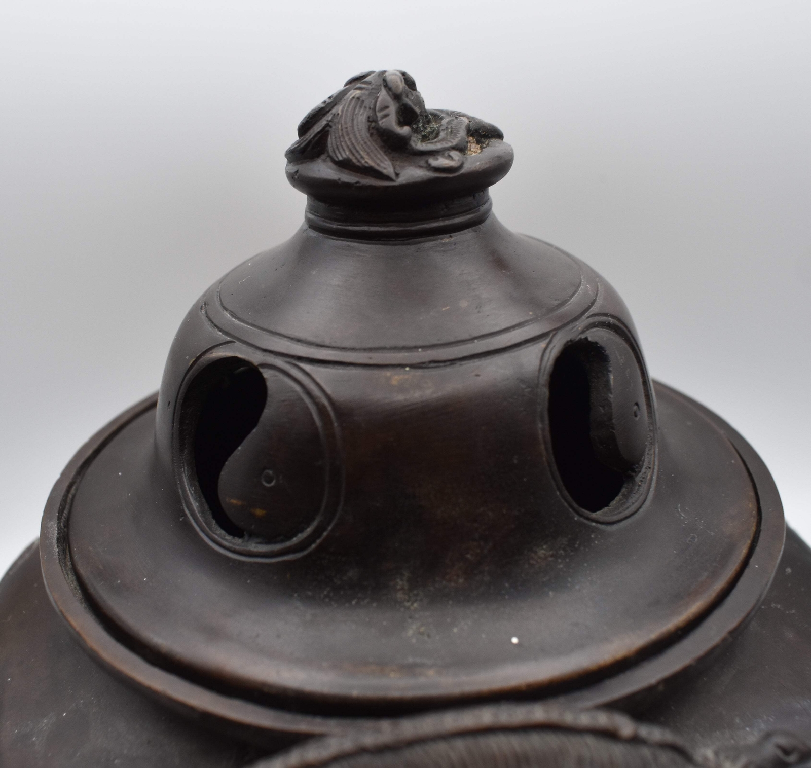 Chinese 20th Century Xuande Mark Bronze Censer