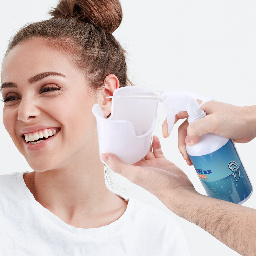 Ear Wax Removal Tool Kit Earwax Remover Irrigation Cleaner Bottle Flush System