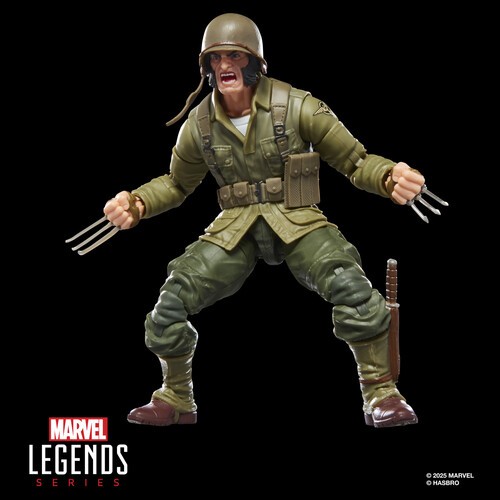 Hasbro Collectibles - X-Men Comics - Marvel Legends - Wolverine (WWII Logan) Act