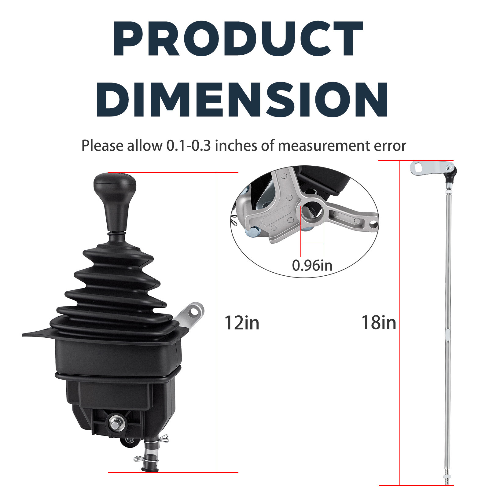 Gear Shifter & Rod for Yamaha Grizzly 660 4x4 YFM660F 2002-2008 5KM-18300-03-00