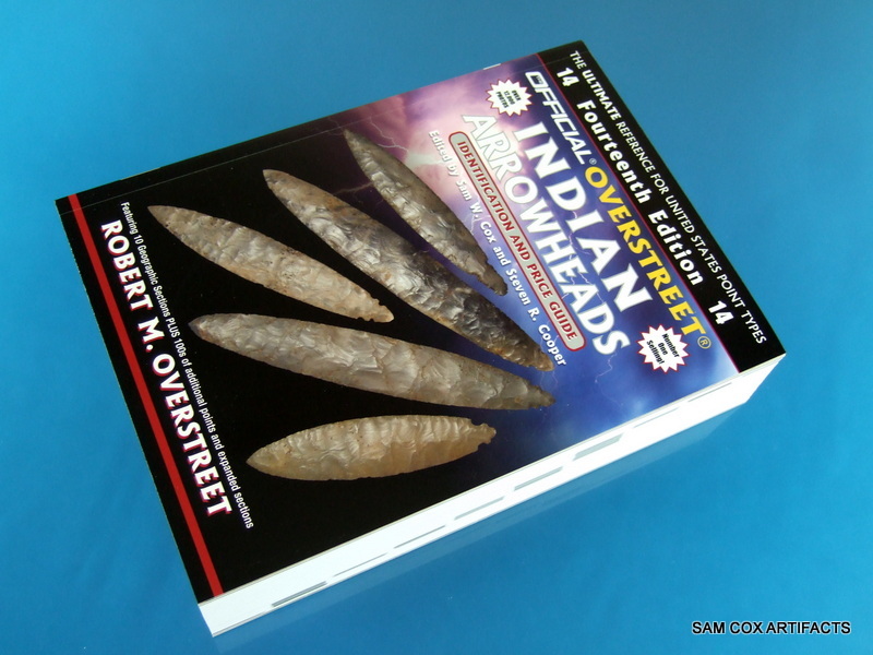 Signed Copy of the All New Overstreet Indian Arrowheads 14th Edition Guide